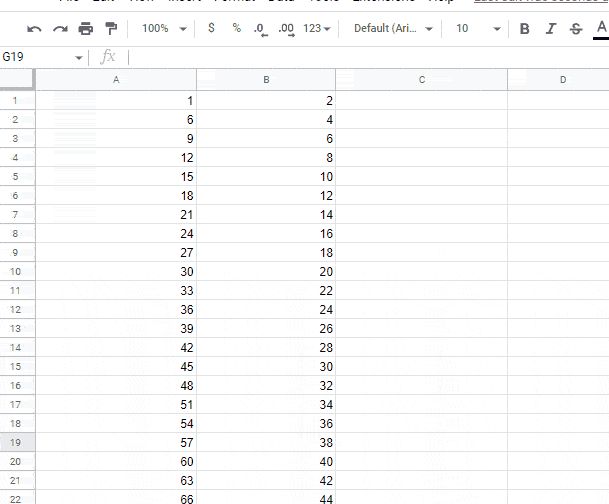 Autofill entire column with Crtl+D with absolute references