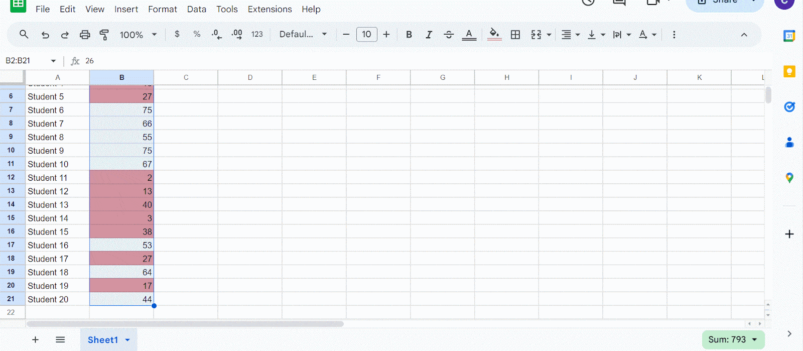 How to Apply More Than One Conditional Formatting Rule GIF 