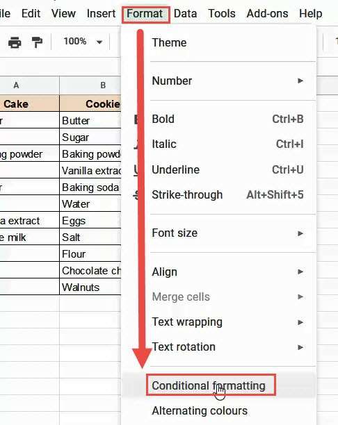 google sheets not