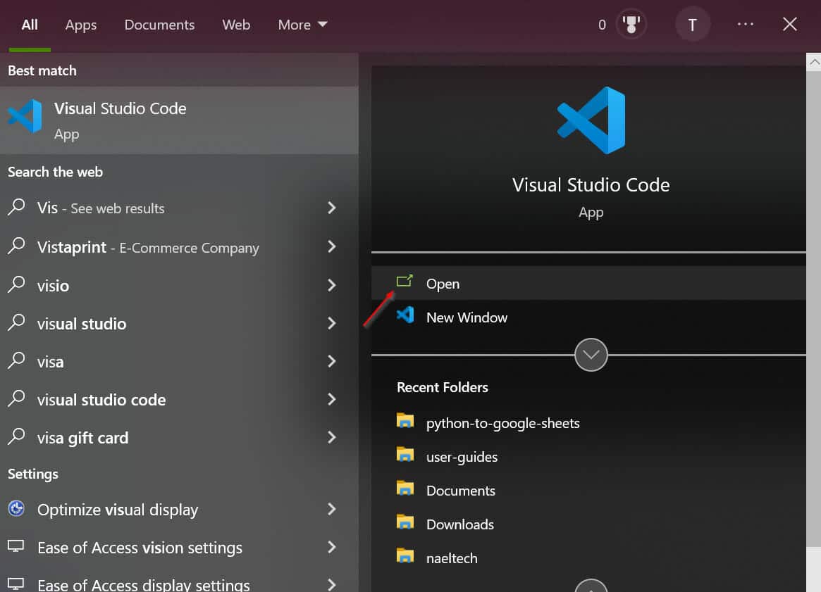 Visual studio code