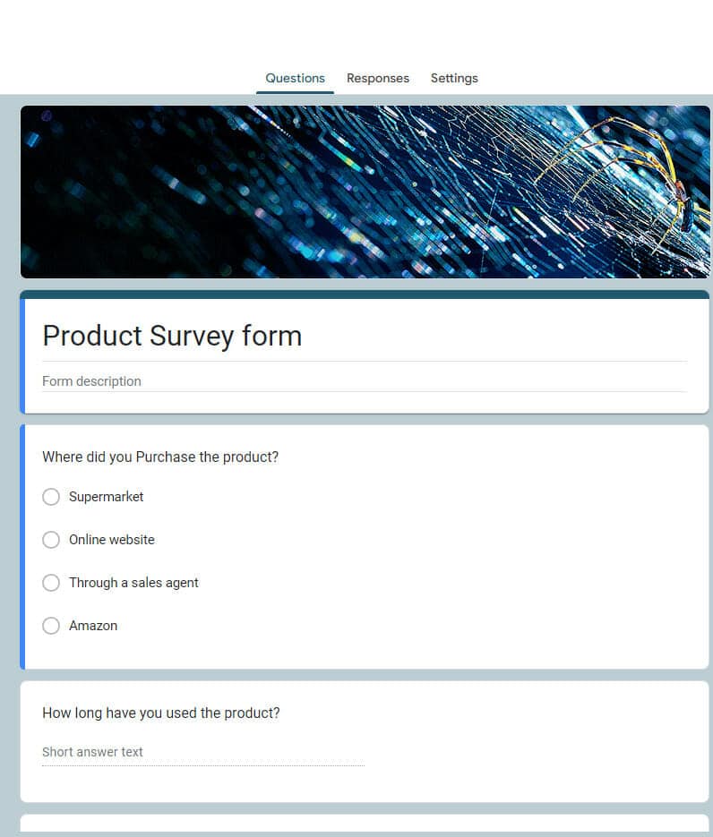 Sample Form