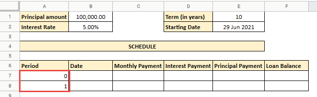 How to Create a Loan Amortization Schedule in Google Sheets