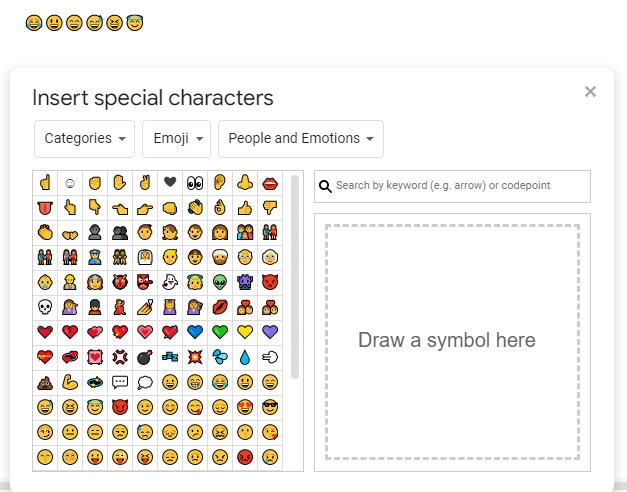 Adding Emojis