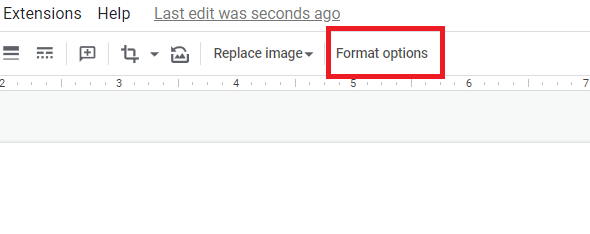 Click Format options.