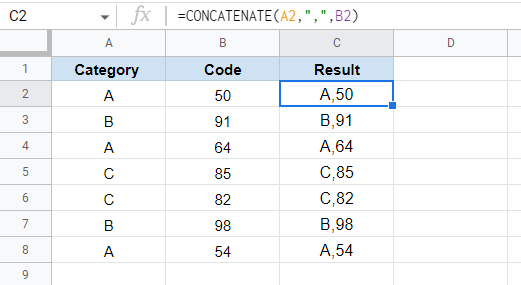 CONCATENATE Function