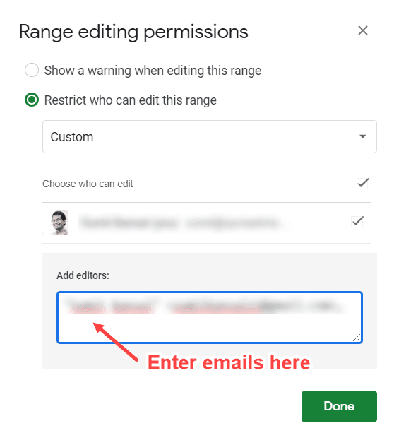 Edit permissions