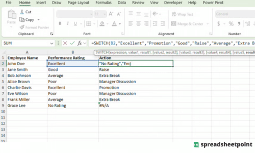 You can use the SWITCH function in Excel to handle errors in your data, too. Here's how.