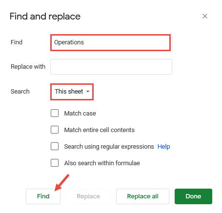 Find Instances of a Search String One by One