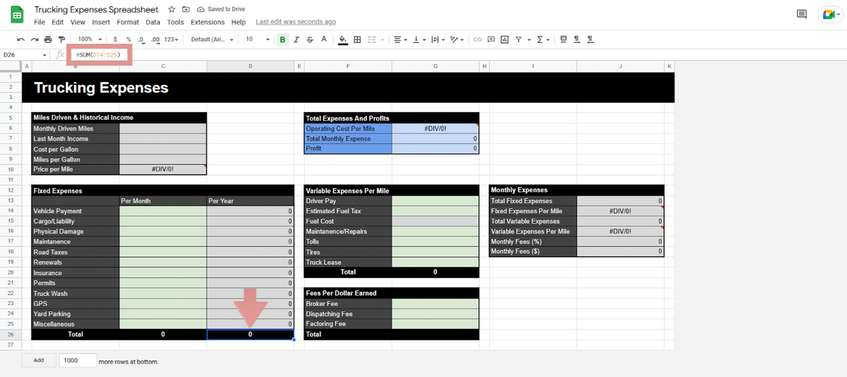 Finding totals