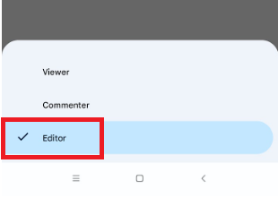 Go to the drop-down for viewers and click Editor.