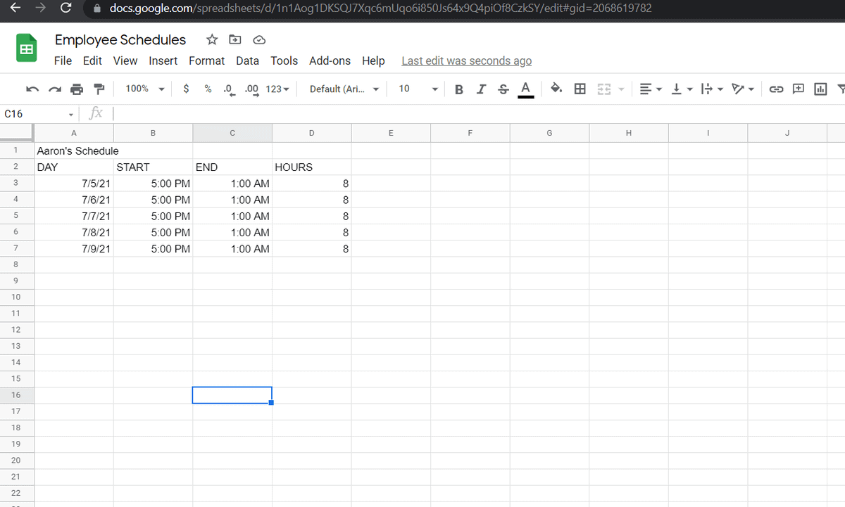 google sheets share only one tab