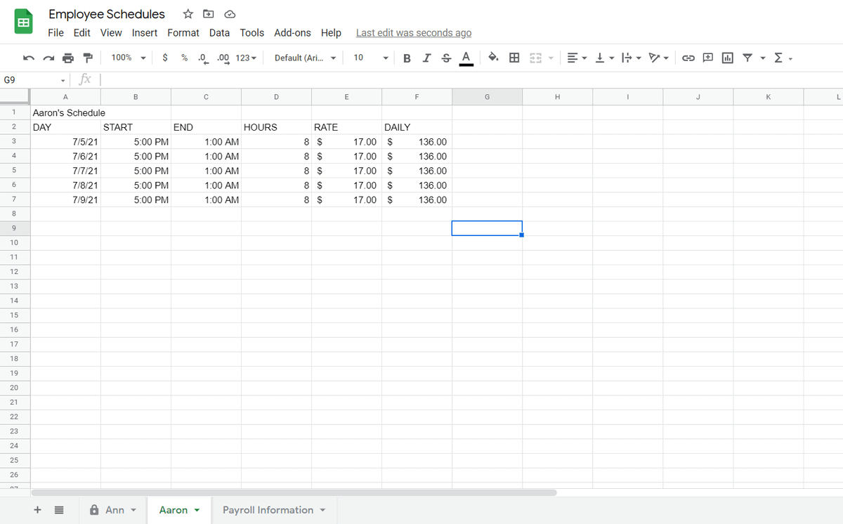 How to Share Only One Sheet in Google Sheets 