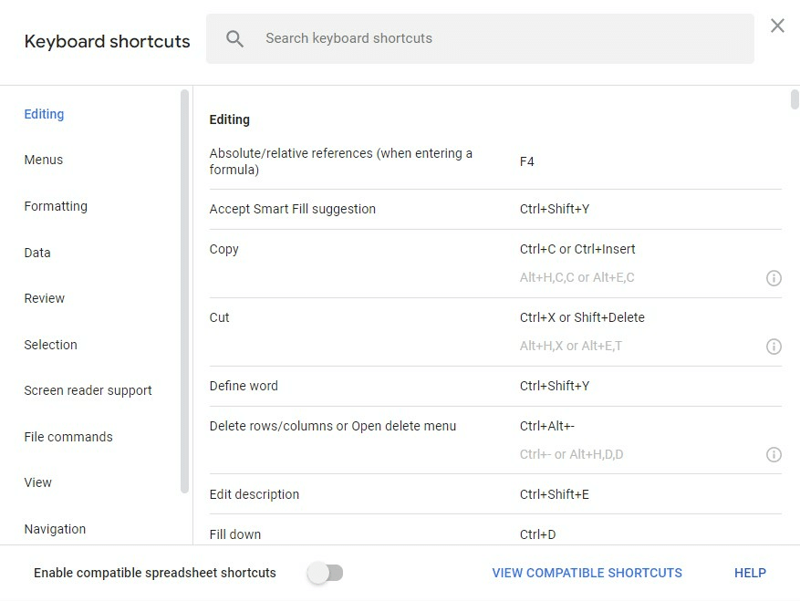 Google Sheets Tips and Tricks