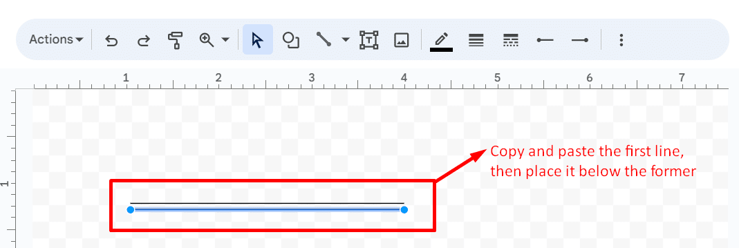 How to Underline Twice in Google Docs