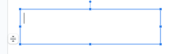 How to select a text box on Google Slides