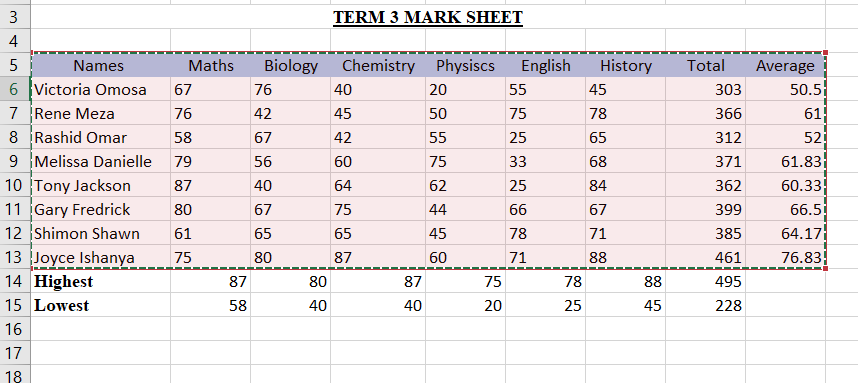 Select the range of data you want to search and a comma. 