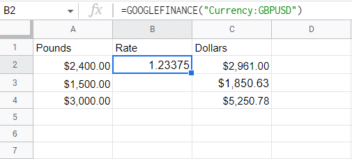 Multiply the GBP