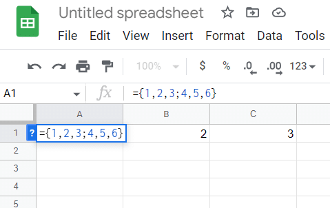 Making a larger array from a single cell