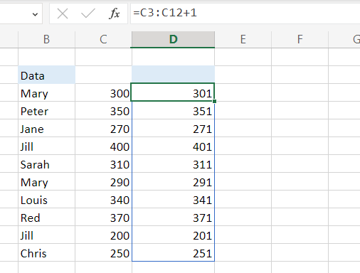 Results of fixing the spill range is too big