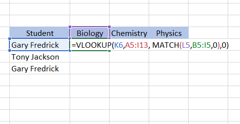 Close the brackets and another 0 for an exact match