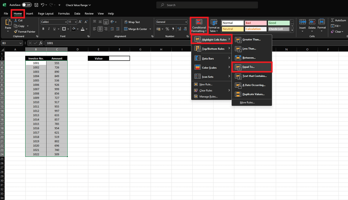 How to use Conditional Formatting in Excel