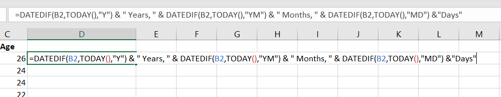 Add "Days" text to make the results easeir to read