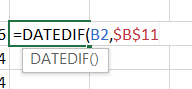 Make the cell use an absolute reference by pressing F4