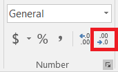 How to remove decimal places