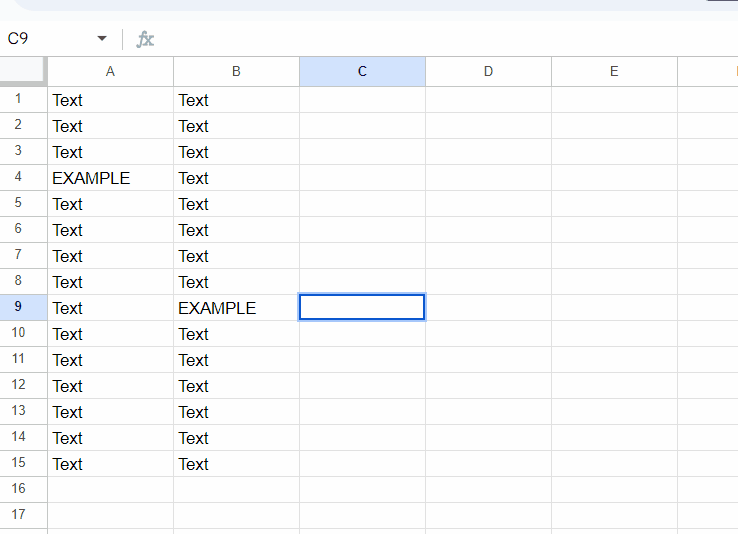 How to count specific words in Google Sheets