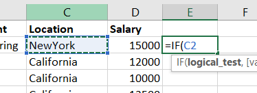 Two cells selected for comparison