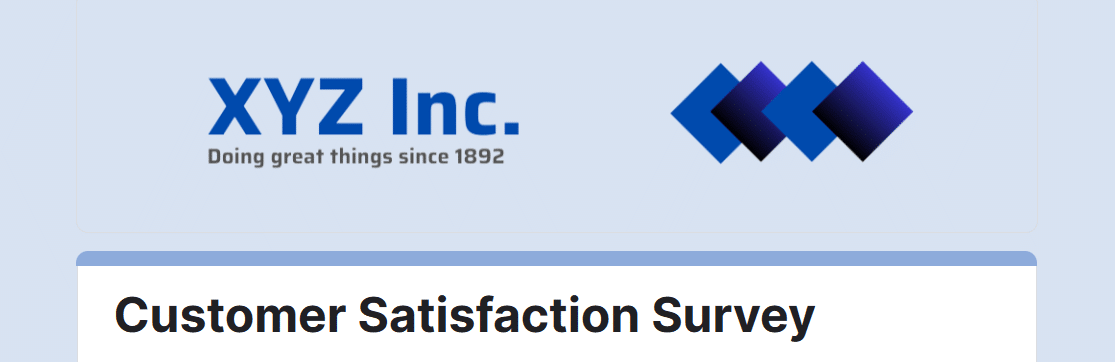 Customer satisfaction header image with transparent background