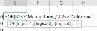 Writing the comparison cell value