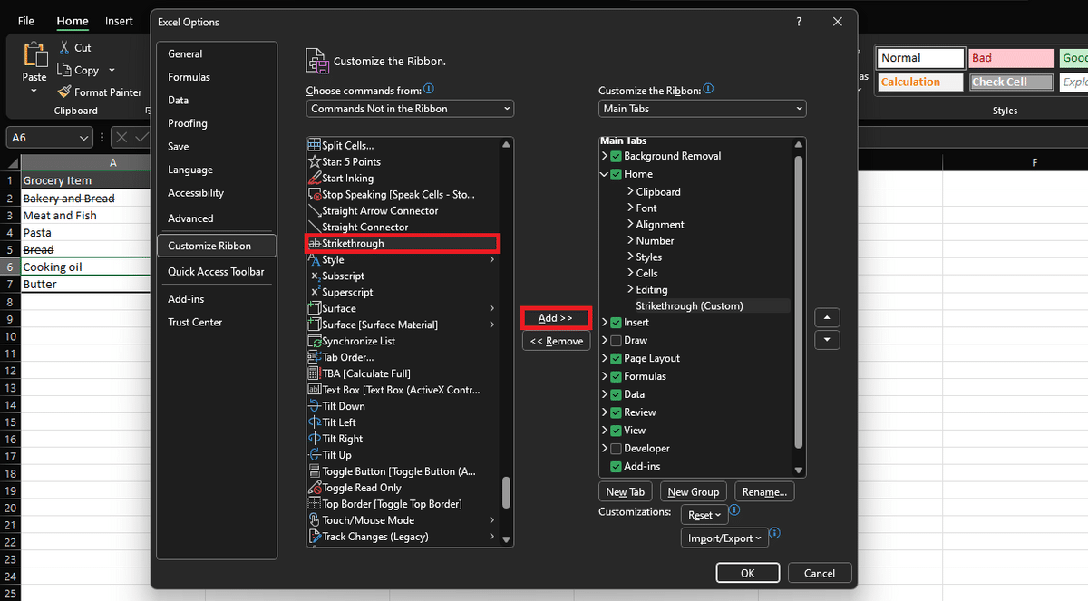 How to add and customize commands