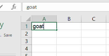 Go to the cell where you want to insert the bullet points. Make sure the cell is not blank