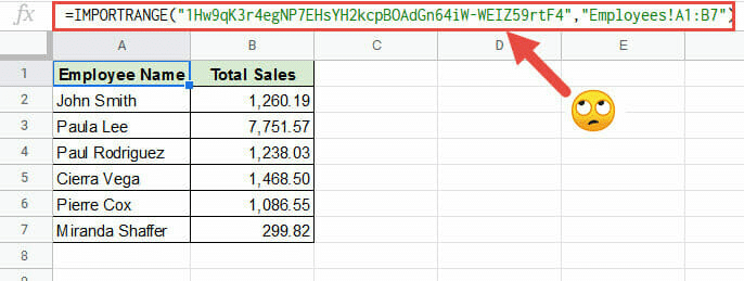 Long Importrange formula