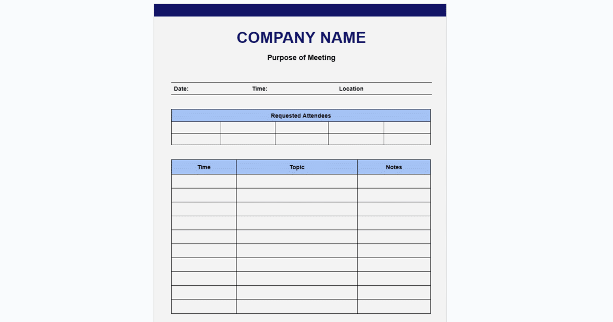 meeting agenda template for google docs 1