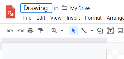 Name your file by typing in the name box.