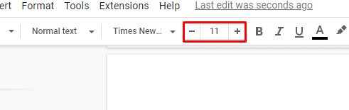 How to do MLA format on Google Docs—where to find font size box