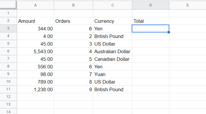 How to Add Text After Formula in Google Sheets