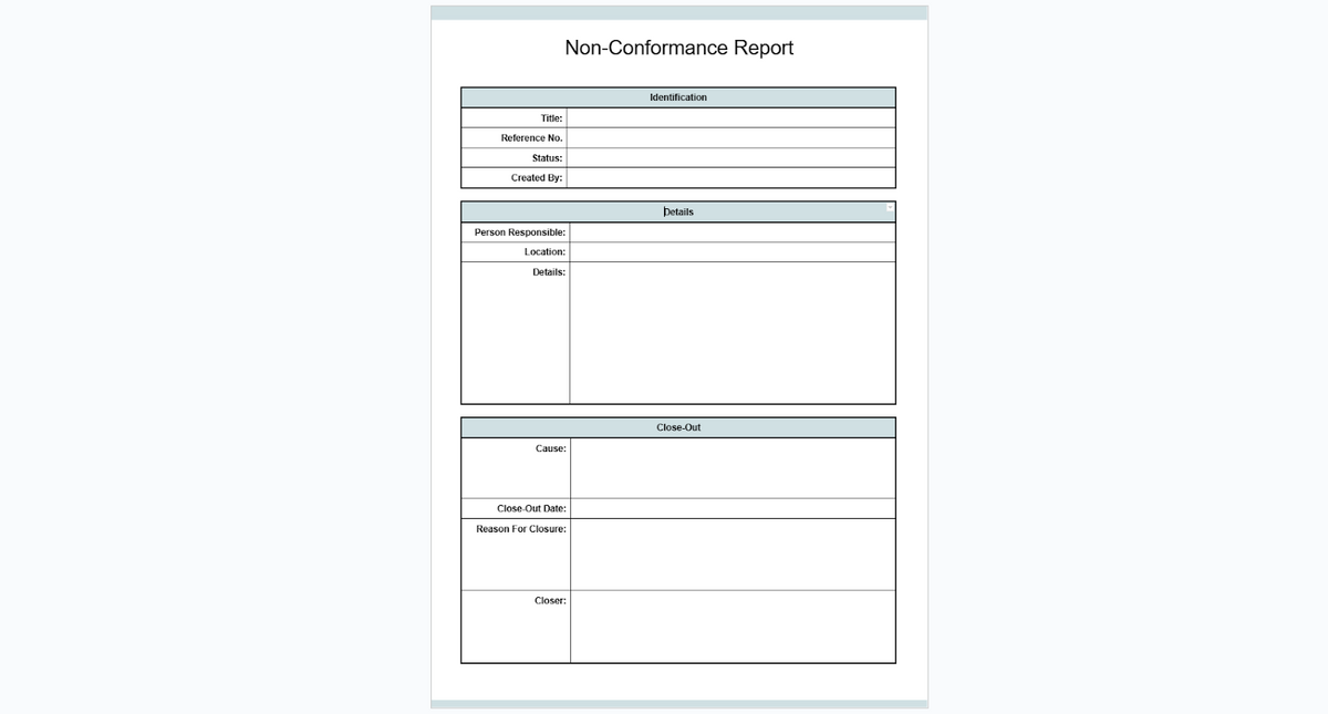 Report Template Google Docs 3