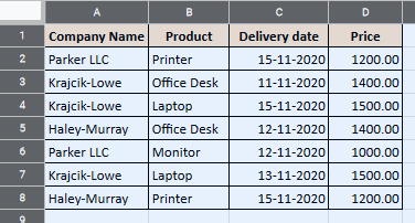 Select large number of cells