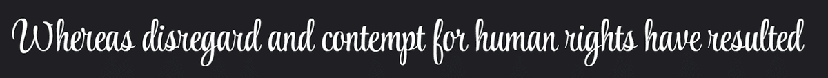 Sample text using Style Script font