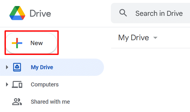 Uploading new file to Google Drive