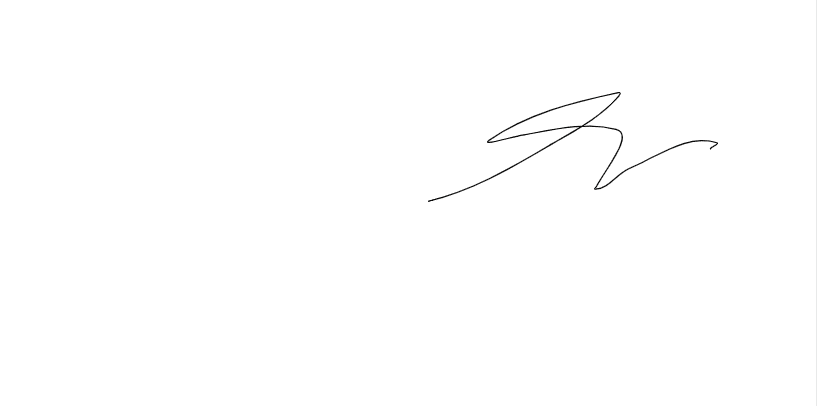 Edited signature in Google Docs