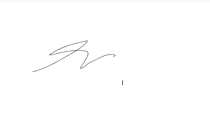 Google Docs - e-signature