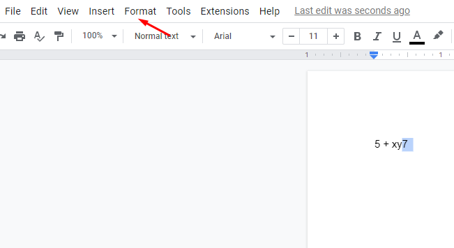 How to do subscript in Google Docs—where to find superscript in Google Docs