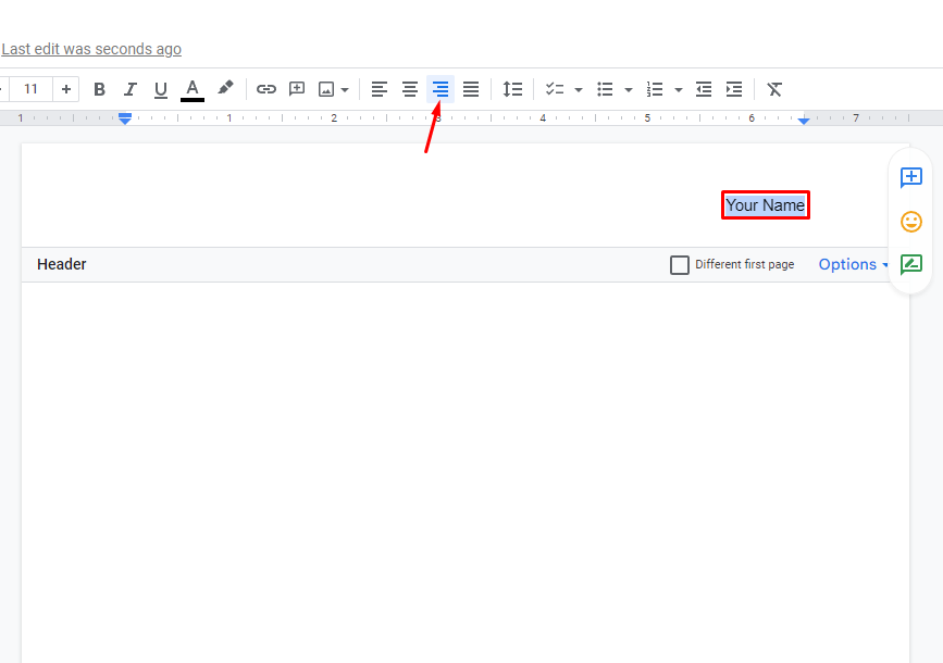 How to do MLA format on Google Docs—how to right align in Google Docs