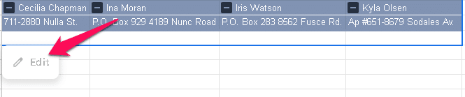 Edit your pivot table