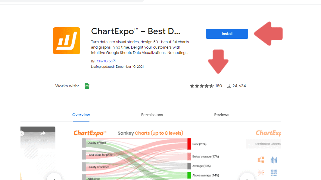 Install ChartExpo