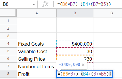 Add Formulas